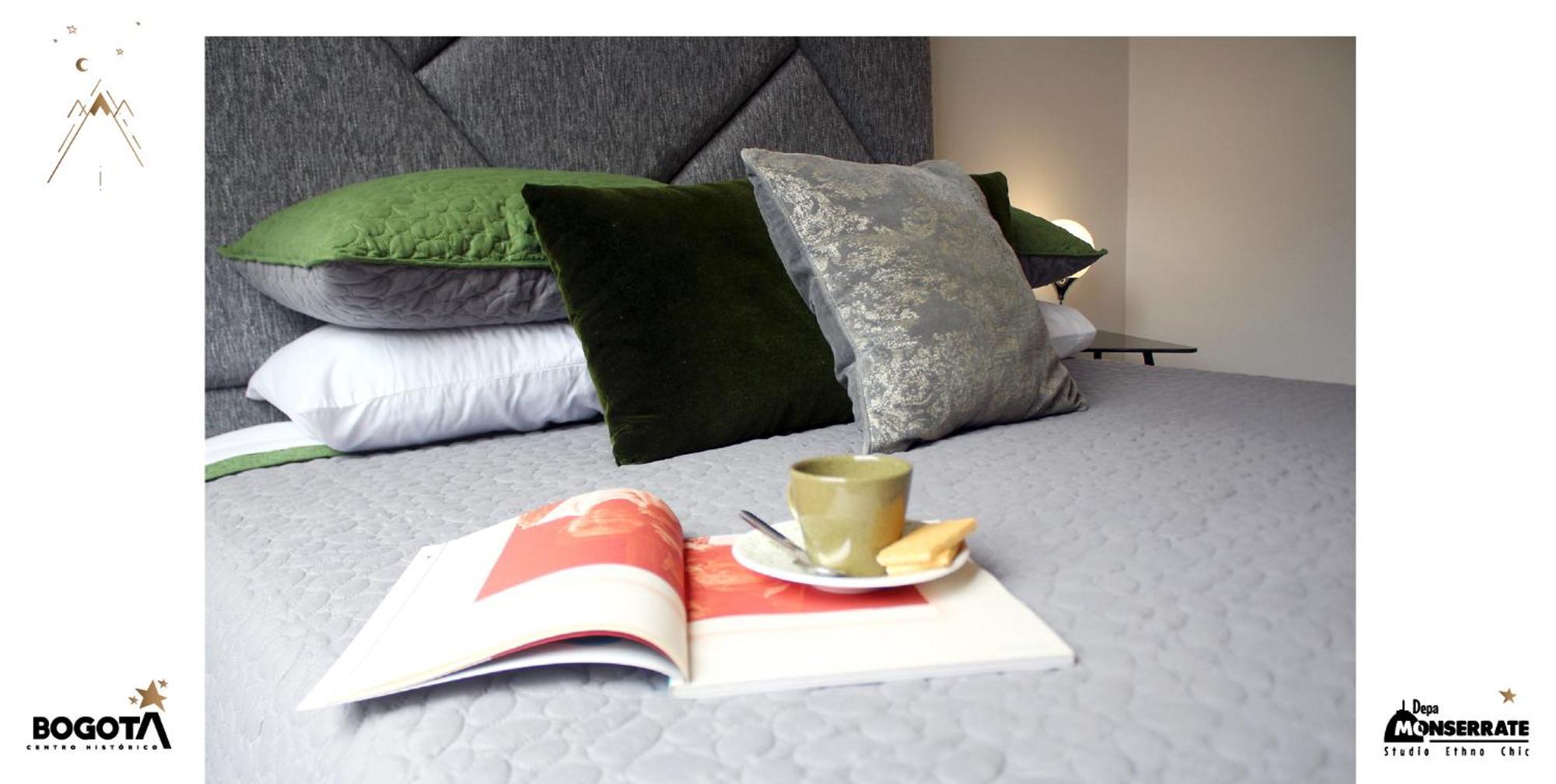 Depa Monserrate - Charming Historic Nest With Breathtaking Mountain Views - Apartaestudio Bogotá Eksteriør bilde