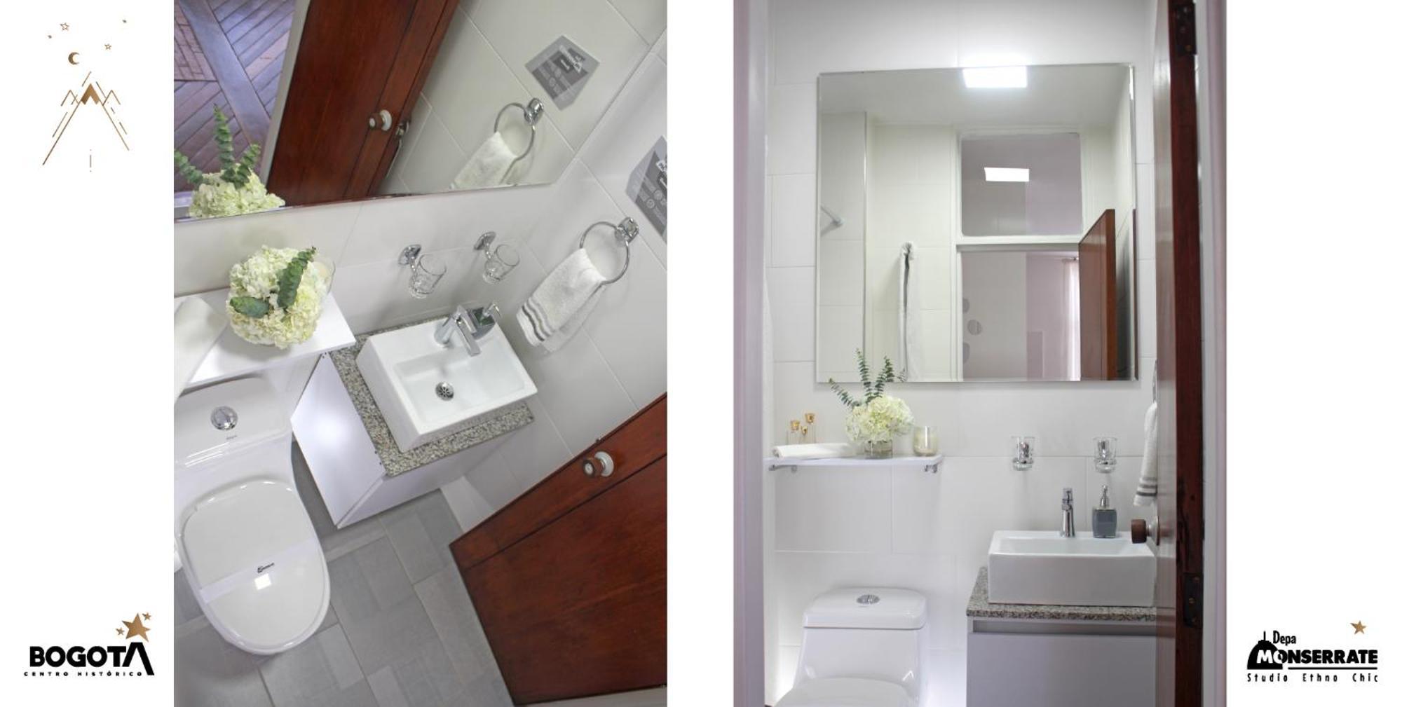 Depa Monserrate - Charming Historic Nest With Breathtaking Mountain Views - Apartaestudio Bogotá Eksteriør bilde